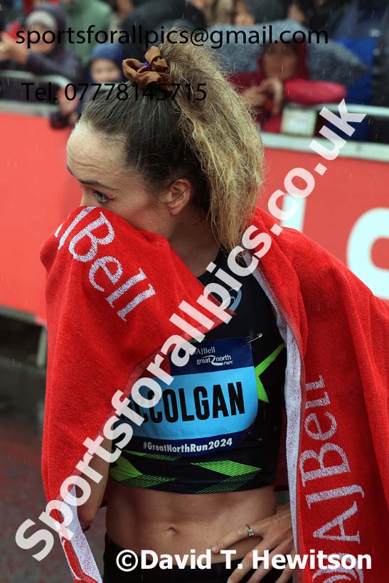 Women, 2024 AJ Bell Great North Run.  Photo: David T. Hewitson/Sports for All Pics
